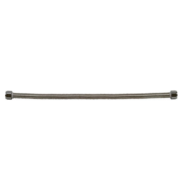 Jones Stephens 3/4in. FIP x 3/4in. FIP x 24in. Stainless Steel Corrugated Water Heater Connector J39724 - main